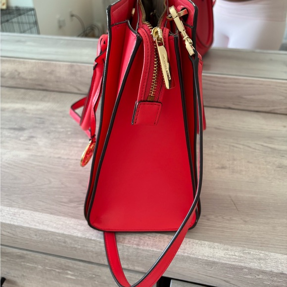Michael Kors Vibrant Red Satchel - Picture 10 of 16